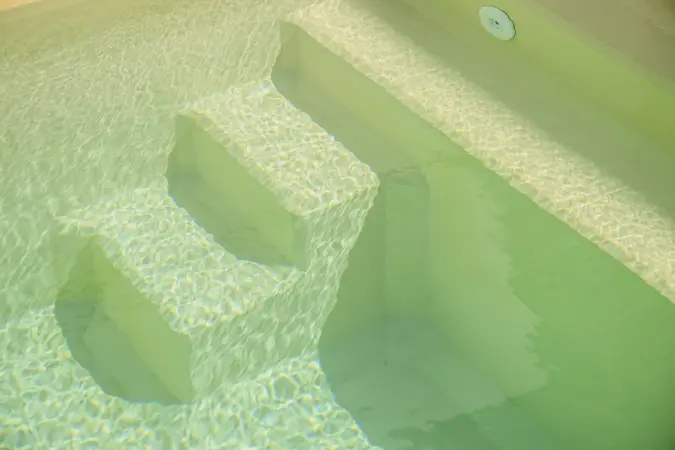 decoración piscina