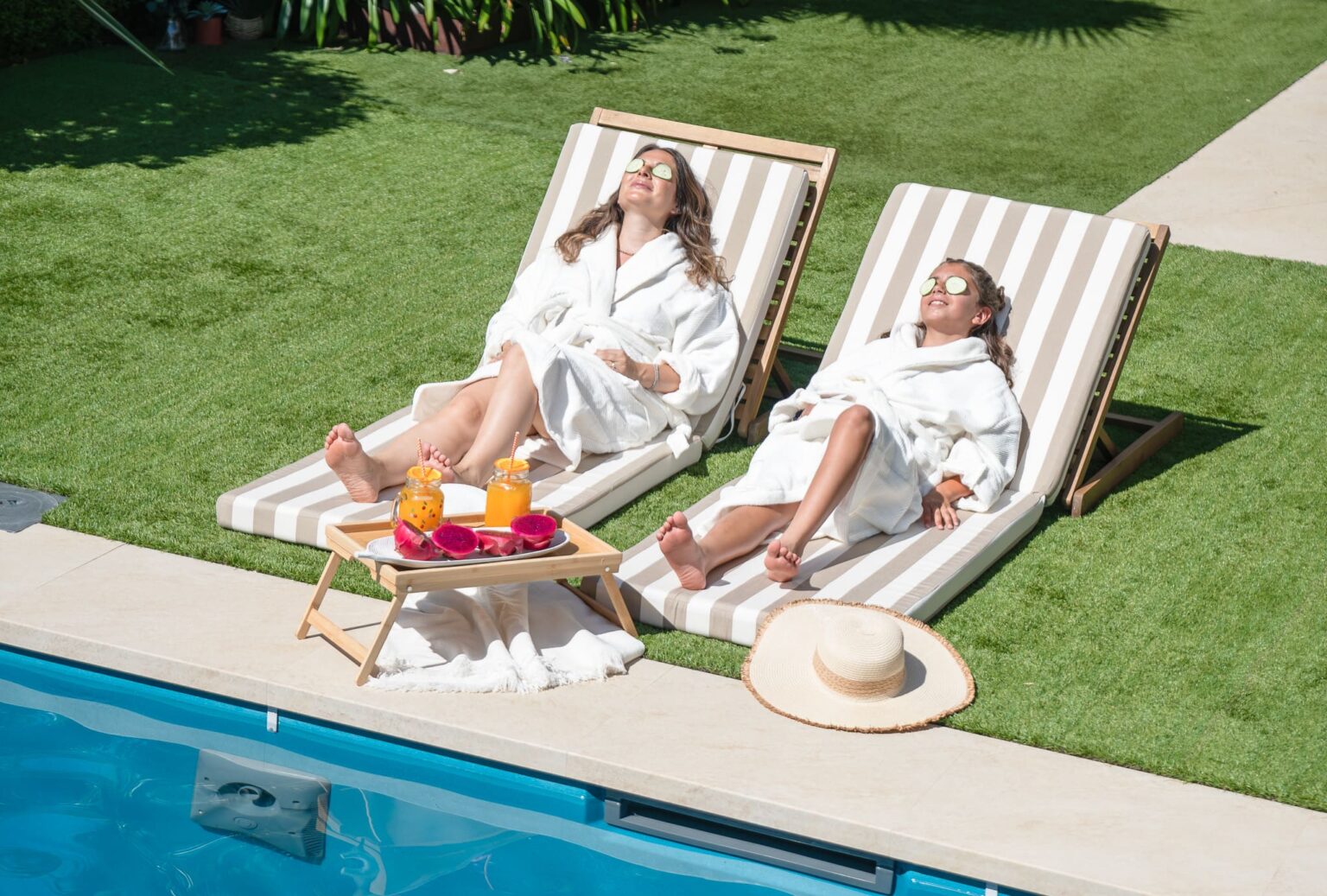 como crear un spa exterior que sea la envidia de todo el vecindario
